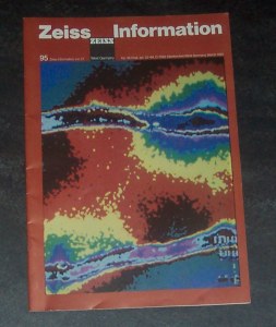 Zeiss Information Vol.27 No.95 ing. Revista de marzo de 1985 - Imagen 1 de 1