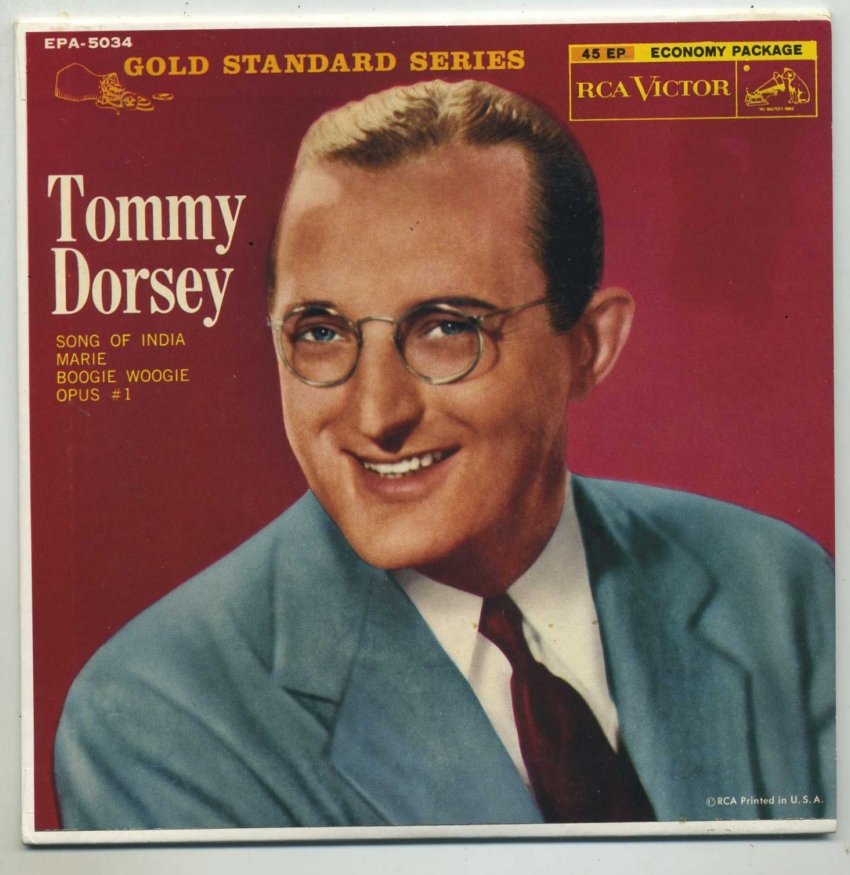 Tommy Dorsey Song Of India  Marie Boogie Woogie.Opus #1.. 45 RPM EP 1958 - Picture 1 of 1